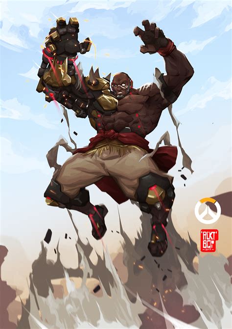 doomfist fan art|doomfist fanart.